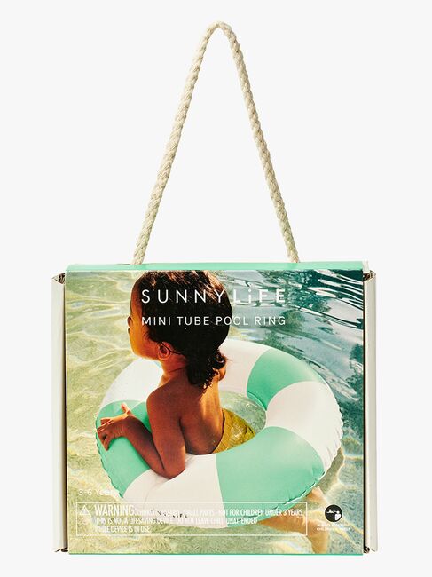 SUNNYLiFE Mini Badering, Pool Party Green Stripe