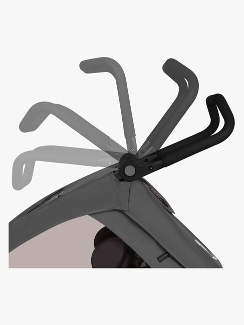 Lionelo Cama Cykelanhænger, Grey Graphite