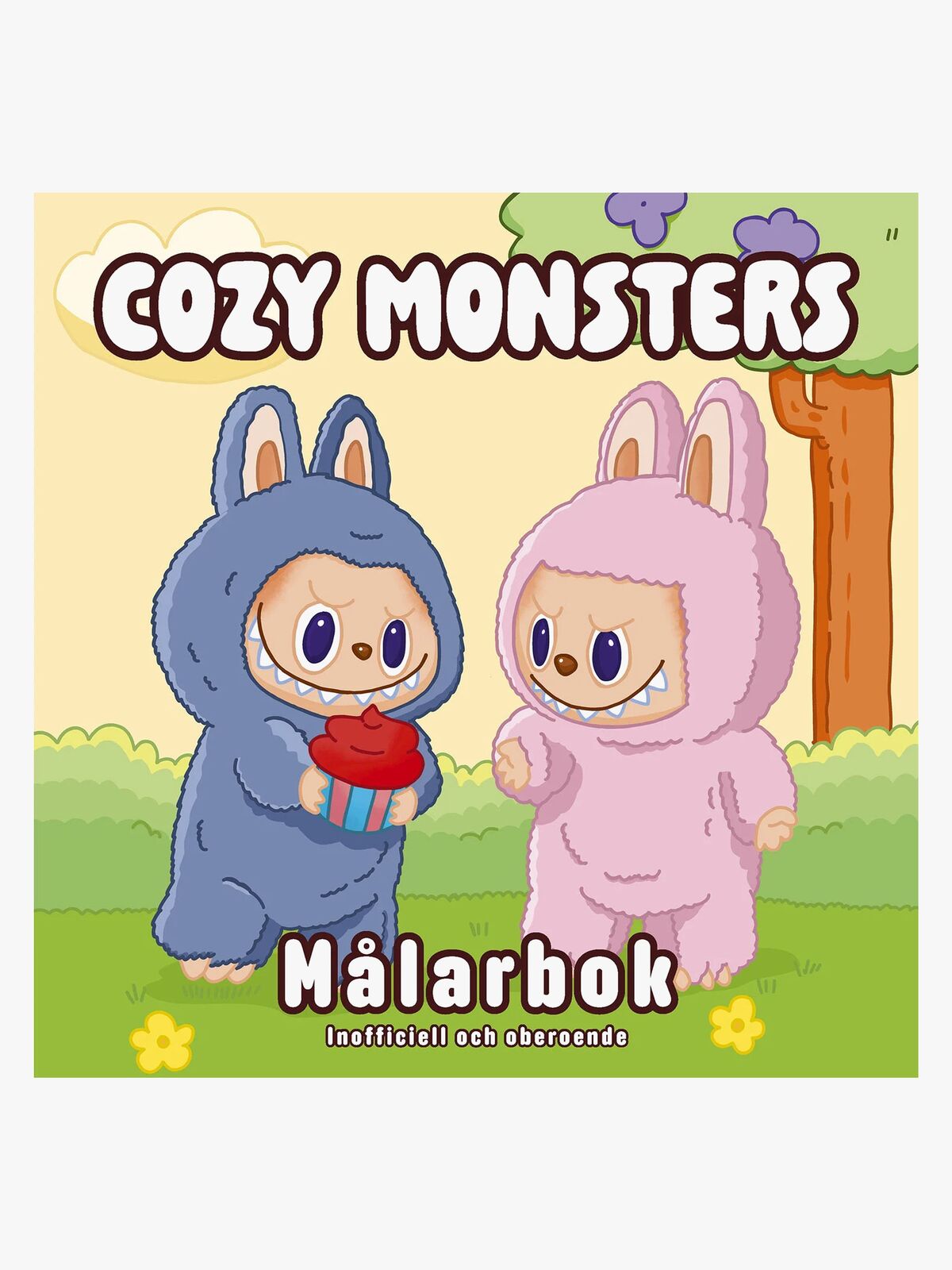 Tukan Förlag Cozy Monsters Malebog