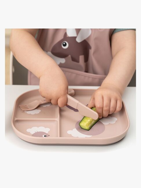 Done By Deer Foodie Bestik Happy Dots, Pink