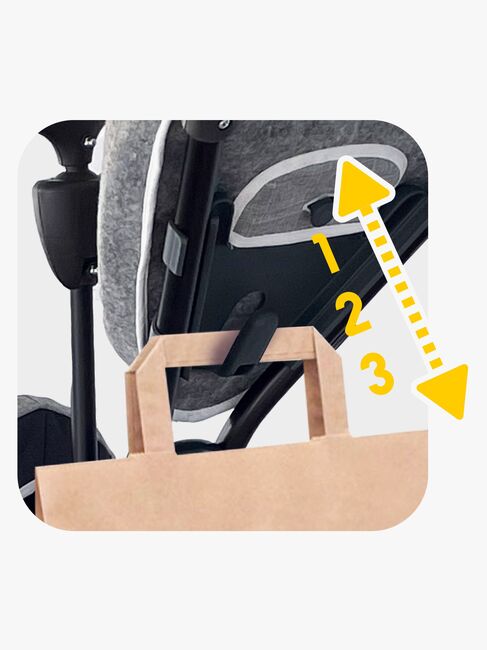 Smoby Trehjulet Cykel Baby Driver Plus, Grå