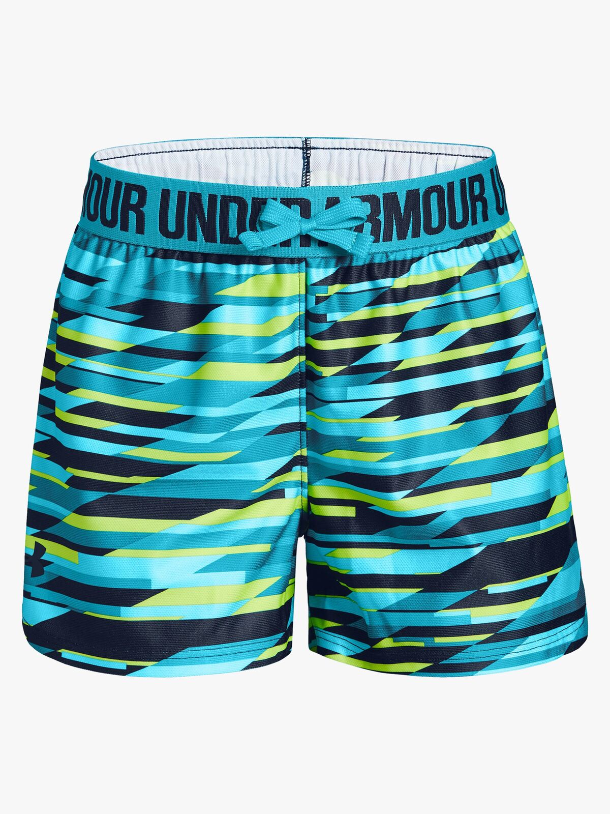 Under Armour Printed Play Up Shorts, Academy