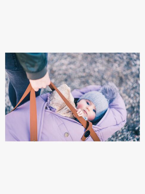 Sleepbag Regular Vinterkørepose, Dusty Purple/Brown