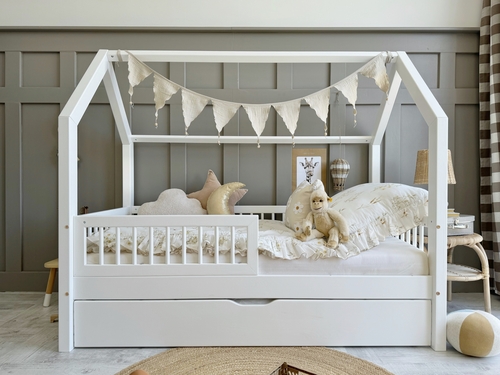 Minitude FINN Juniorseng 80x160, Hvid