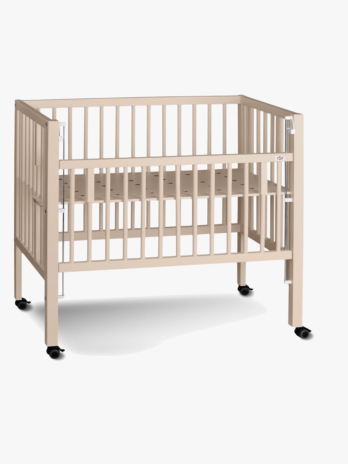 tiSsi MAXI Bedside Crib 90x50, Silk Beige