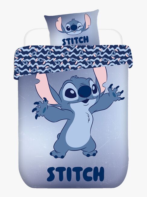 Disney Stitch Sengesæt 140x200, Blå