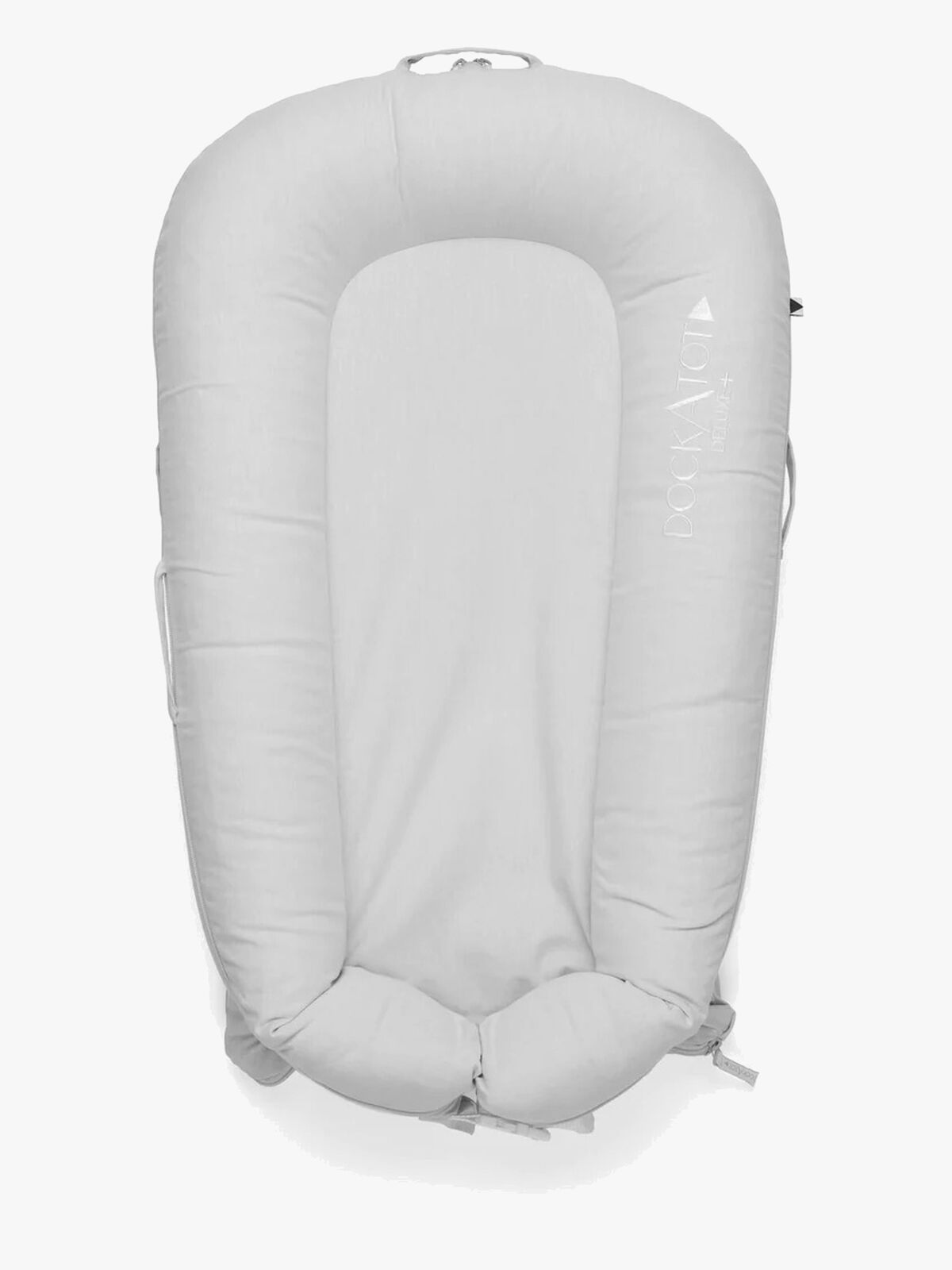 DockATot Deluxe+ Betræk, Fog Grey Chambray