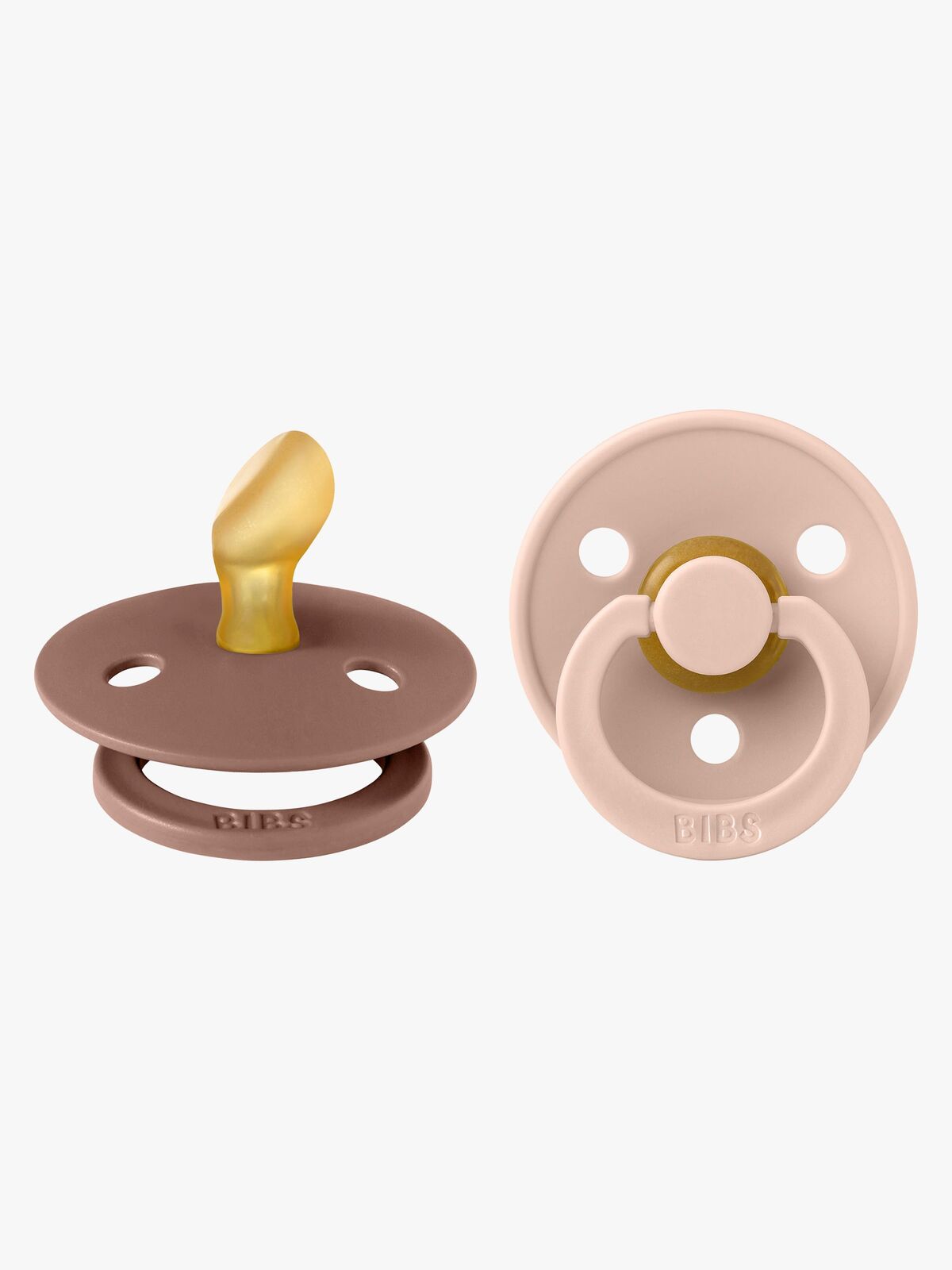 BIBS Colour Sutter 2-pak Latex Str. 1, Woodchuck/Blush