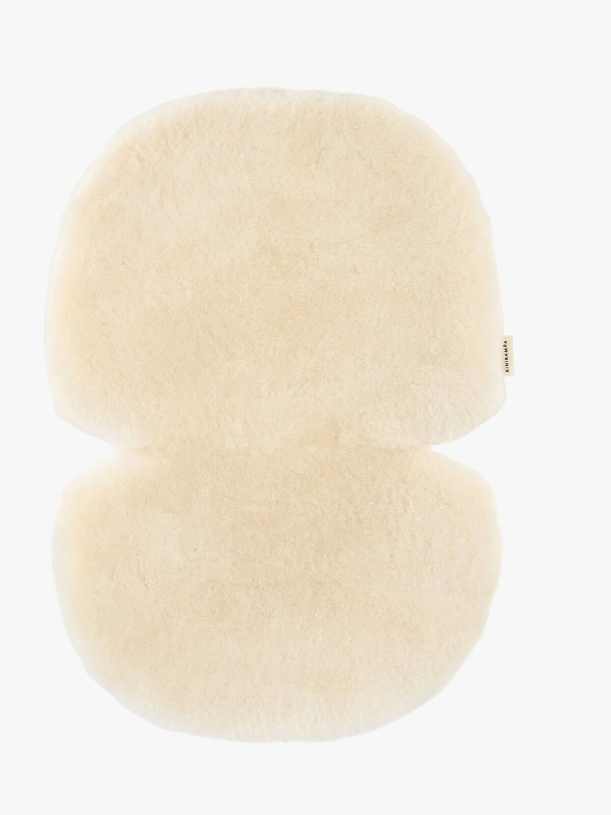 BINIBAMBA Sheepskin Hynde Fixed Harness, Milk
