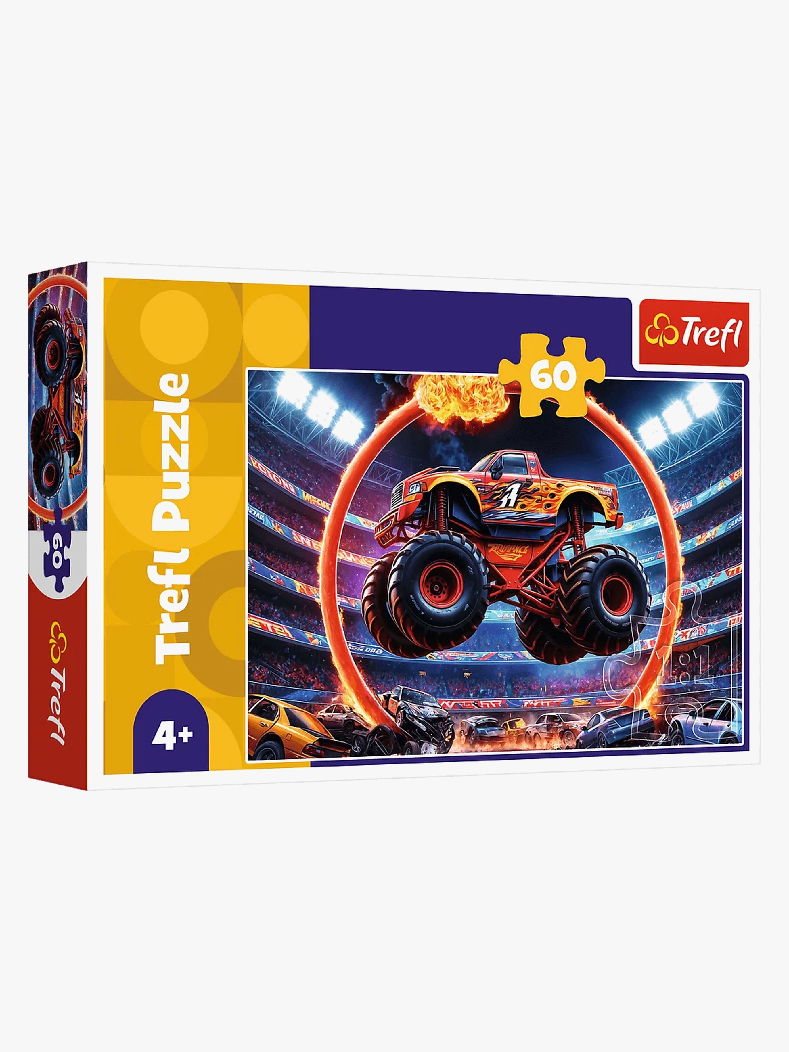 Trefl Monster Truck Puslespil 60 Brikker
