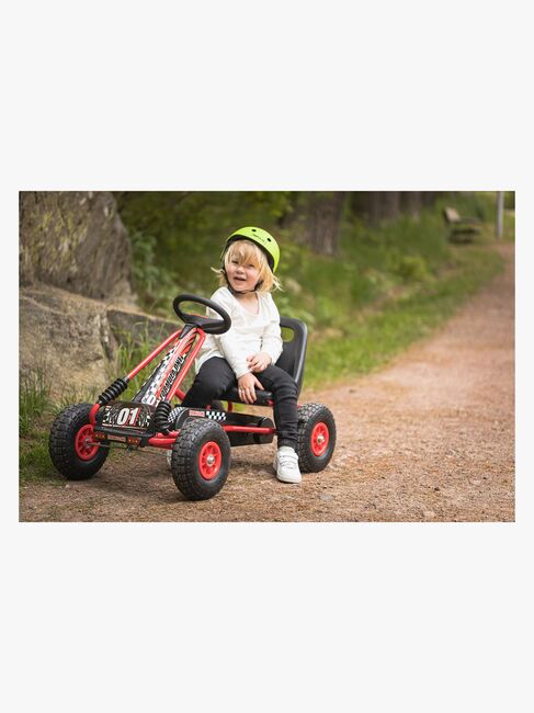 Alex's Garage Pedalbil Go-kart Formula 1