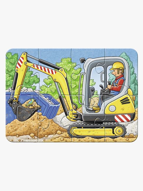 Ravensburger Puslespil Køretøjer 2, 4, 6 & 8 Brikker