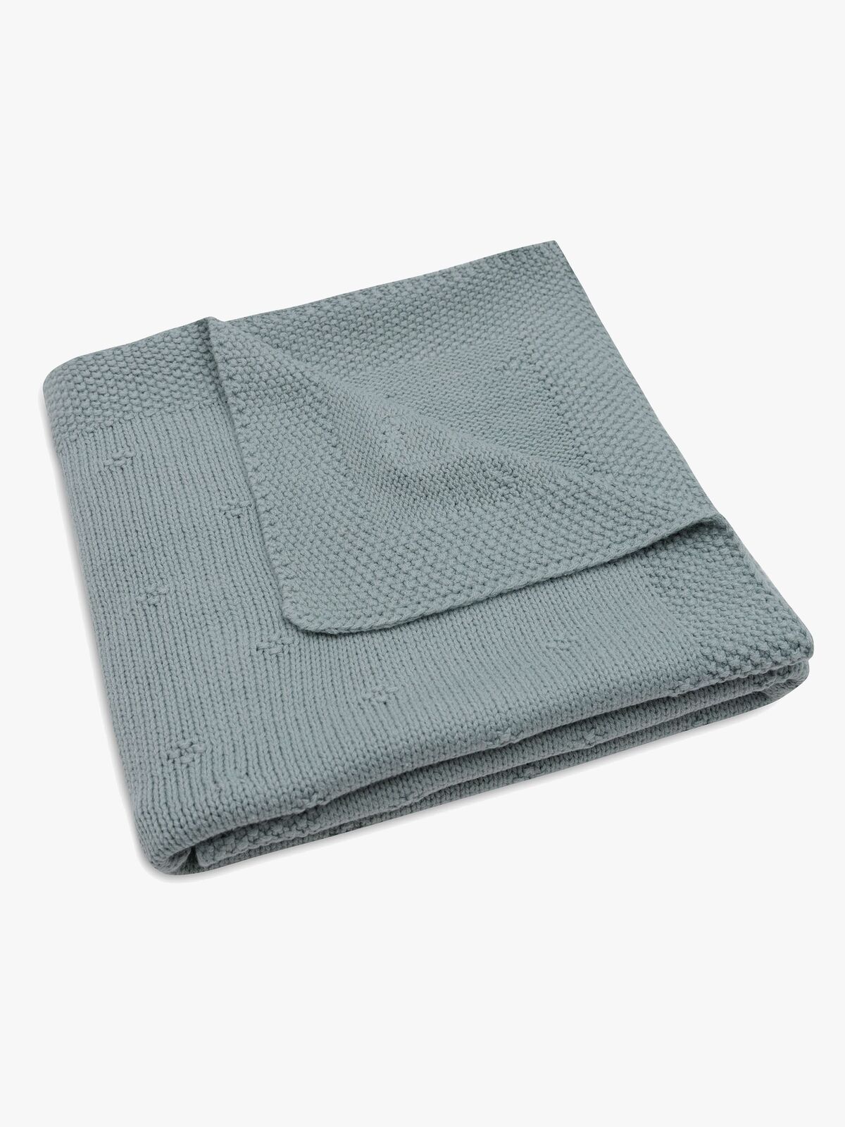 Jollein Strikket Tæppe Cozy, Sea Green