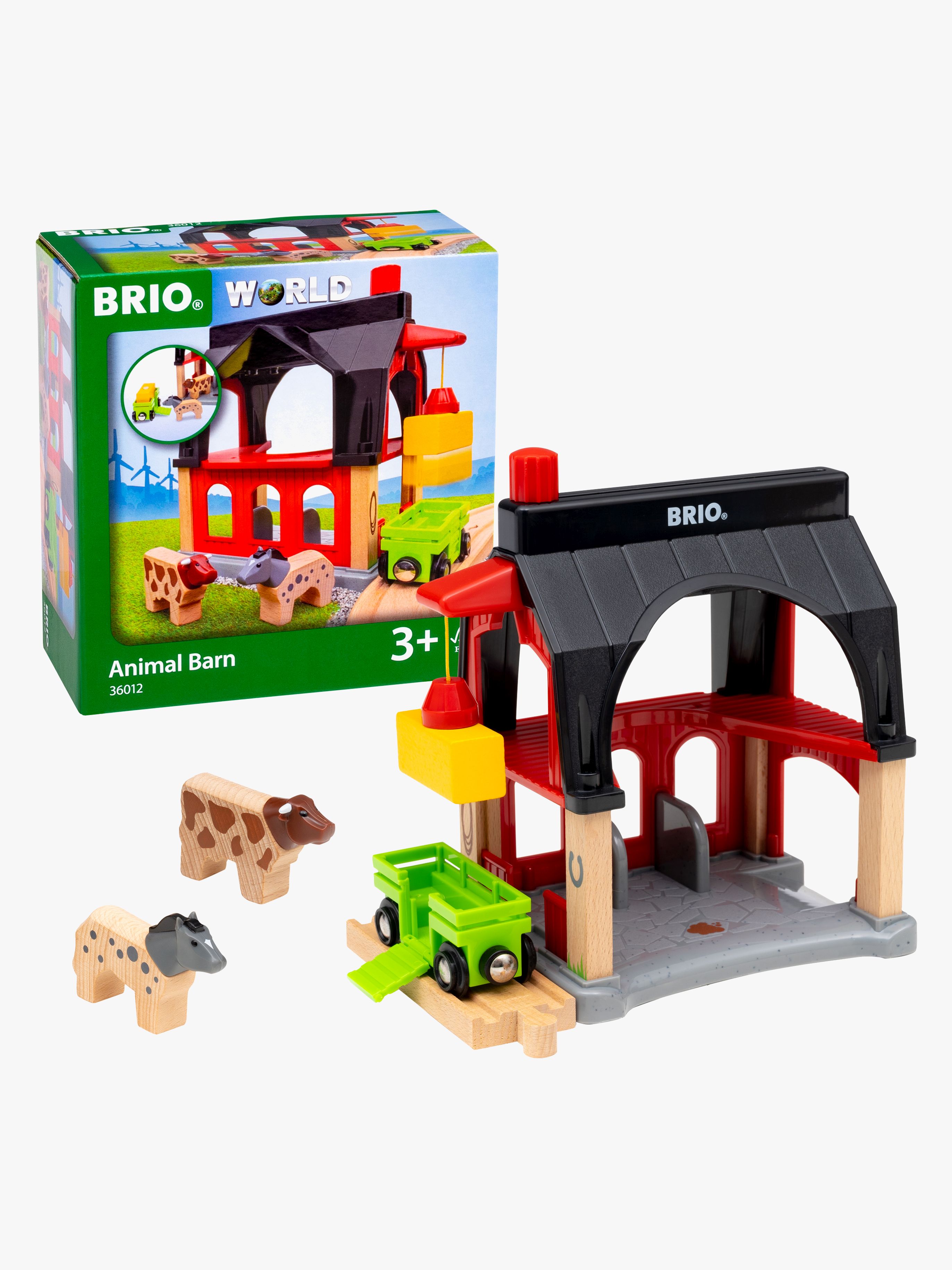 BRIO World 36012 Dyrestald