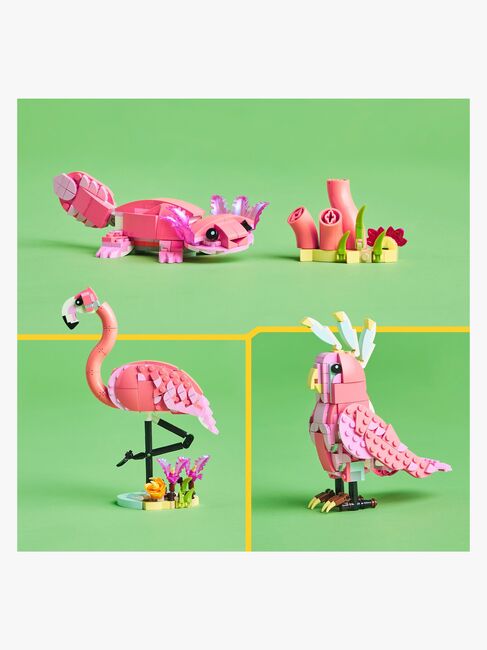 LEGO Creator 31170 Vilde dyr: Pink flamingo