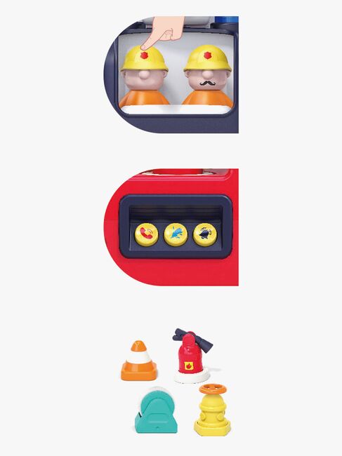 Kinder and Kids Brandbil med Lys & Lyde