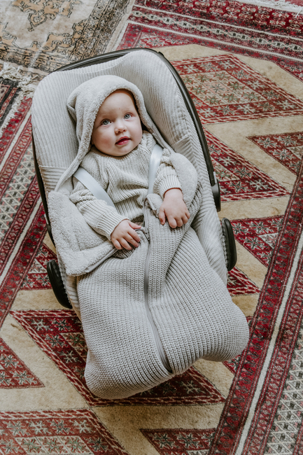 Baby's Only Sense Beskyttelsesbetræk til Autostol, Pebble Grey