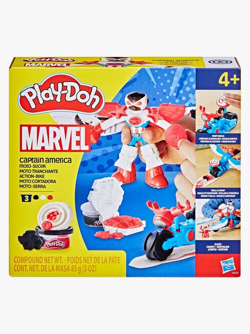 Play-Doh Captain America Legesæt Moto-Slicer