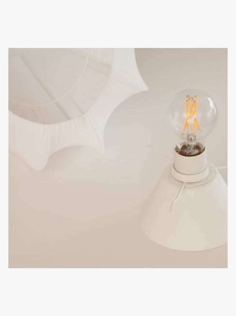 Watt & Veke Anna Mini Lampeskærm, Cotton White