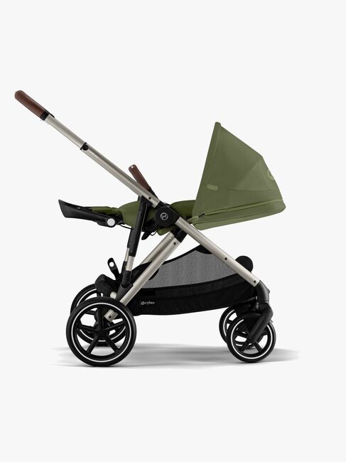 Cybex GAZELLE S Klapvogn, Taupe/Moss Green
