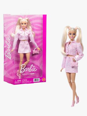 Barbie Deluxe Style Dukke med Cowboyjakke & Nederdel