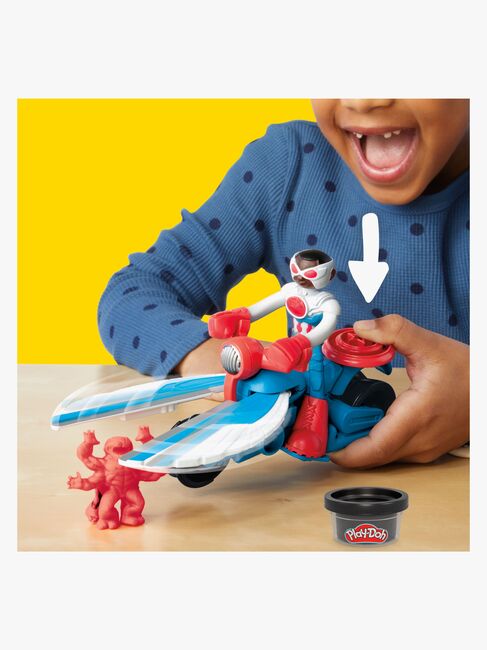 Play-Doh Captain America Legesæt Moto-Slicer
