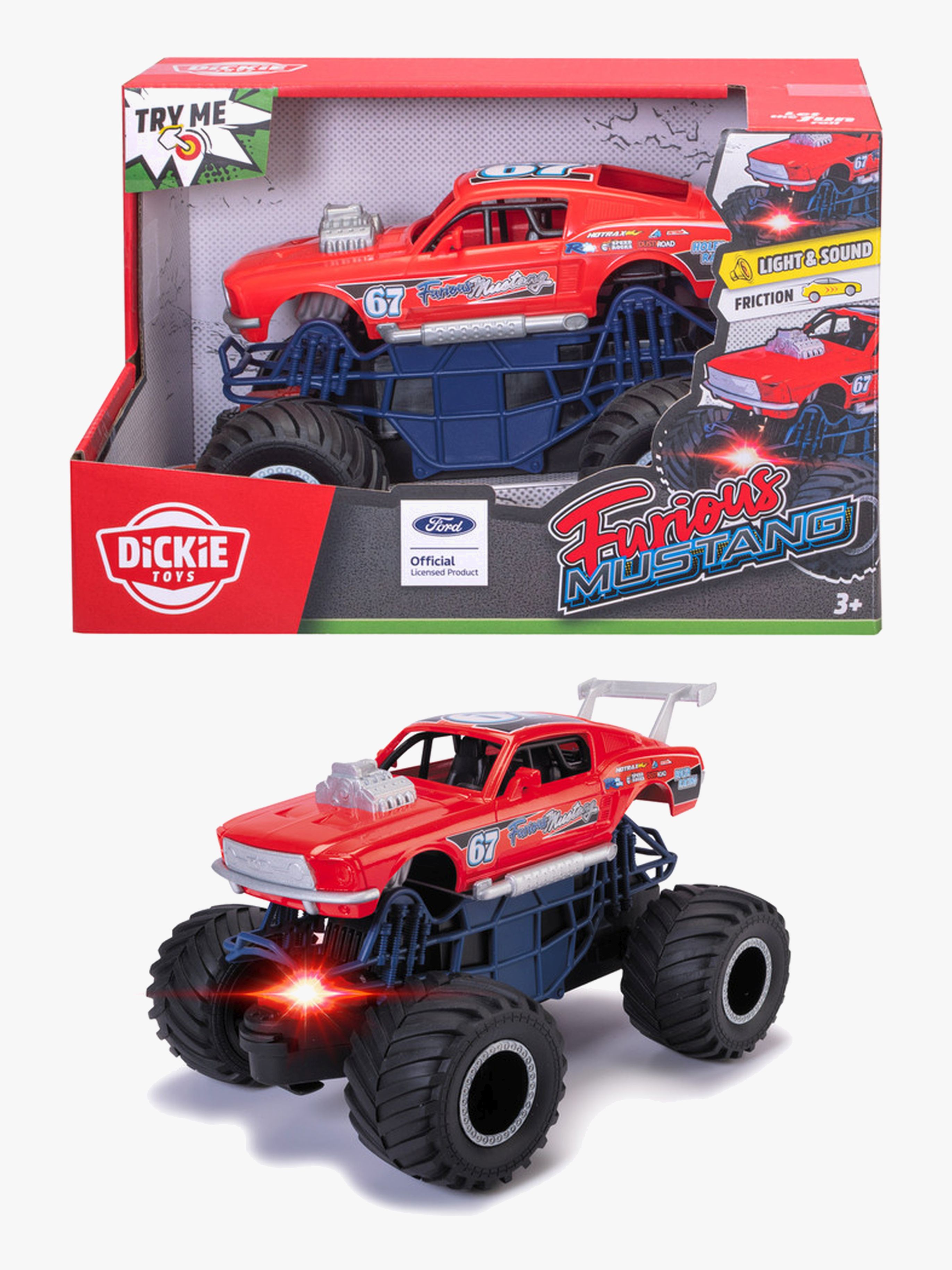 Dickie Toys Furious Mustang Monstertruck