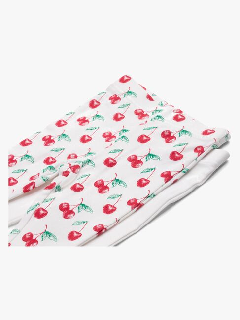 Tiny Treasure Lexi Leggings 2-pak, White