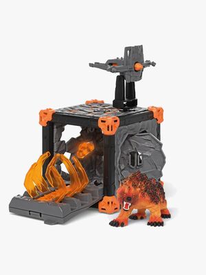 Schleich Eldrador BattleCave Legesæt Lavabjørn