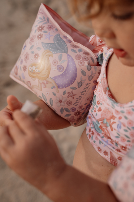 Little Dutch Dreamy Mermaid Badevinger, Pink