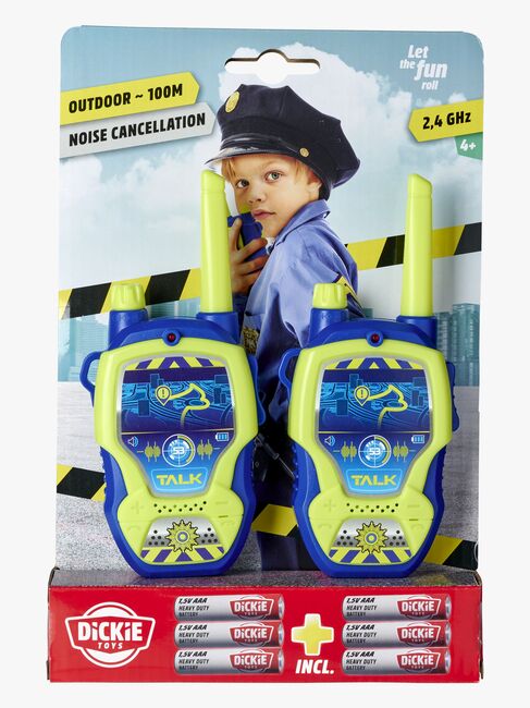 Dickie Toys Politi Walkie Talkie