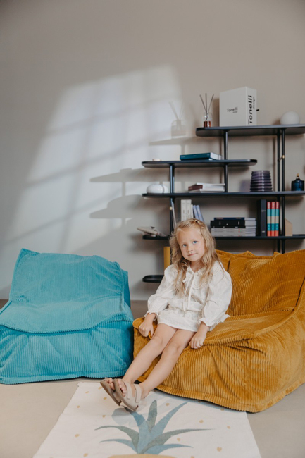 Yappy Kids Yappyhug Sækkestol, Aqua Blue