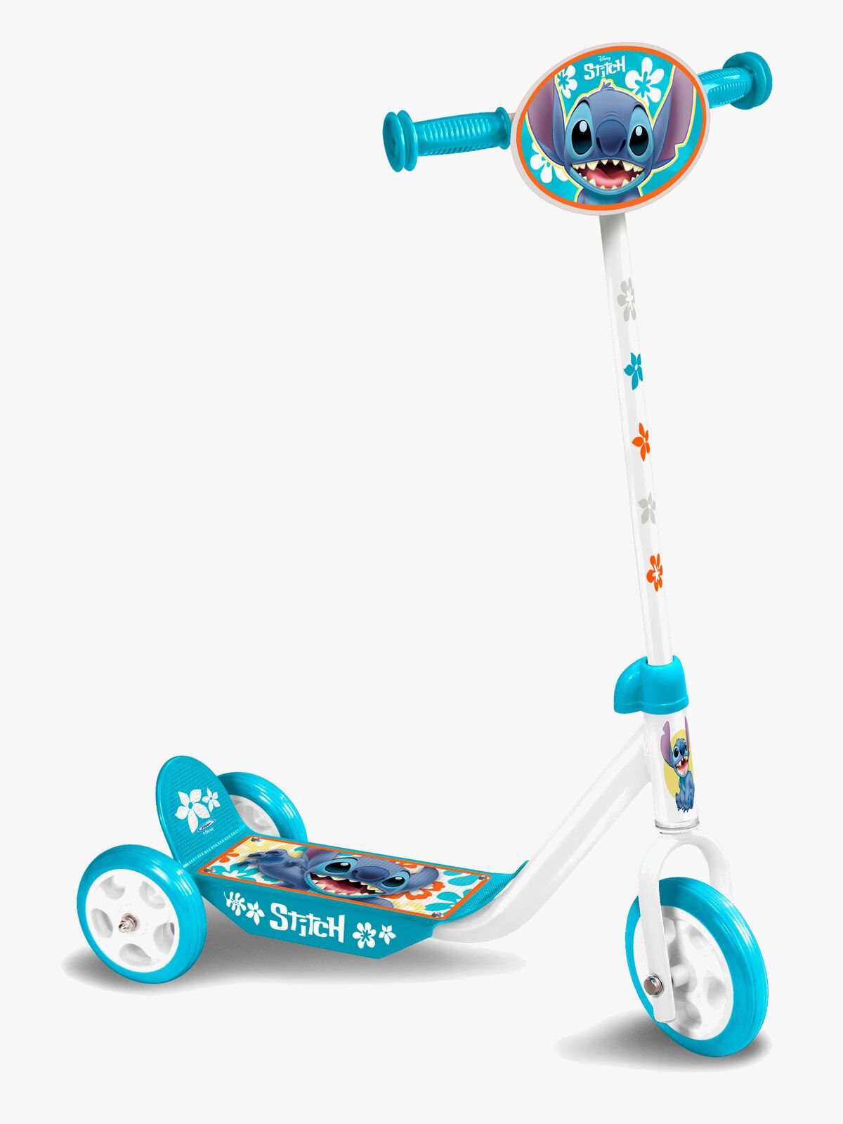 Stamp Stitch Trehjulet Løbehjul, Grøn/Blå