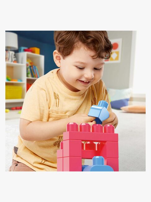 Mega Bloks Stor Byggetaske First Builders, 60 dele