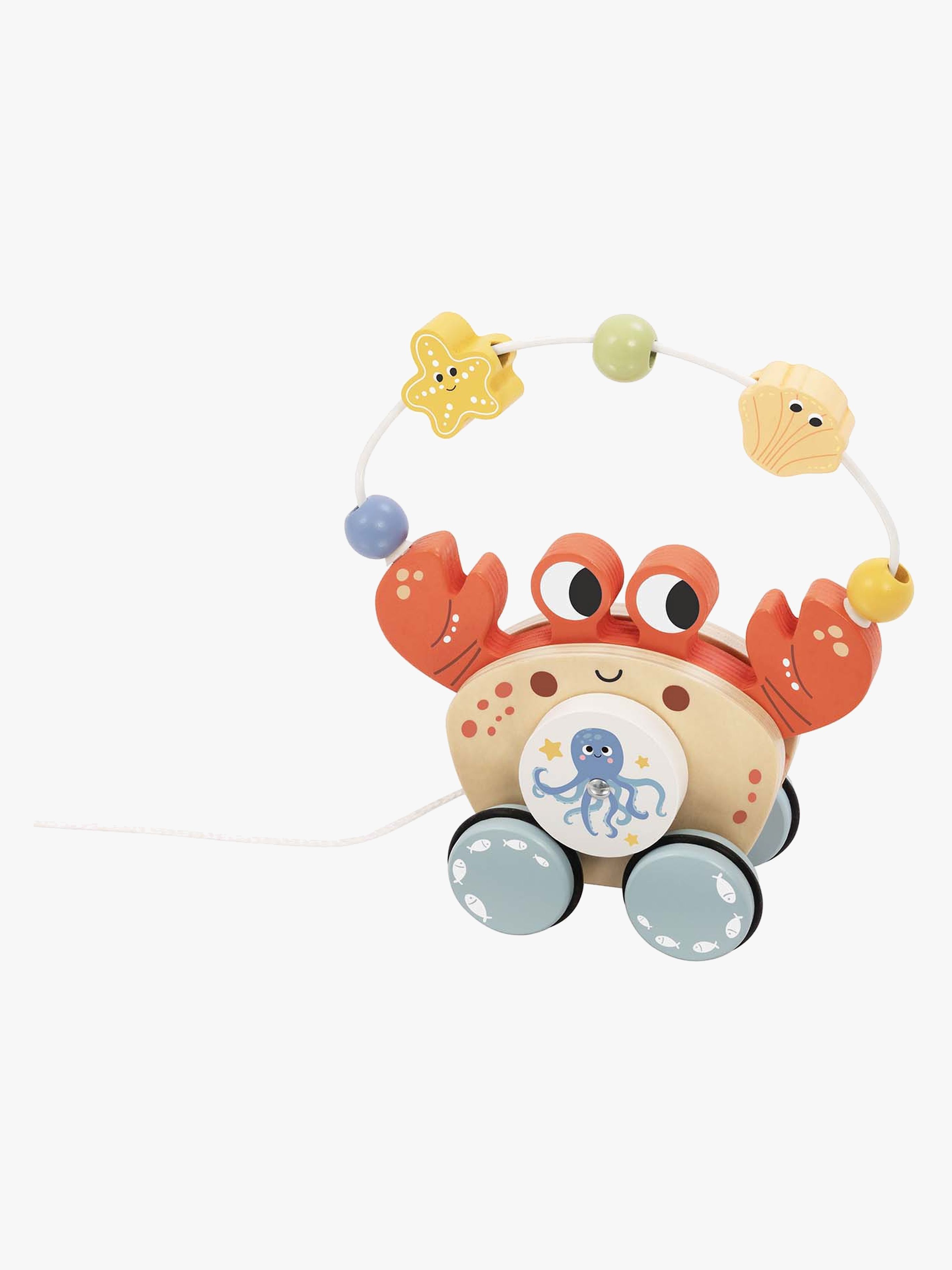 Tooky Toy Træklegetøj Krabbe