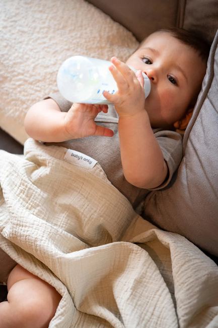 Baby's Only Babysvøb 115x115 2-pak, Tender Beige/Clover