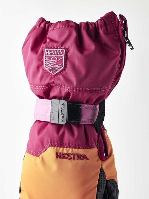 Hestra Baby Zip Luffer, Orange/Orchid 3005051-510931-1845_4b.jpg