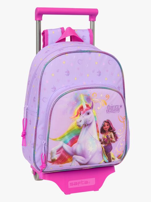 Unicorn Academy Trolley Kuffert 10L, Lilla