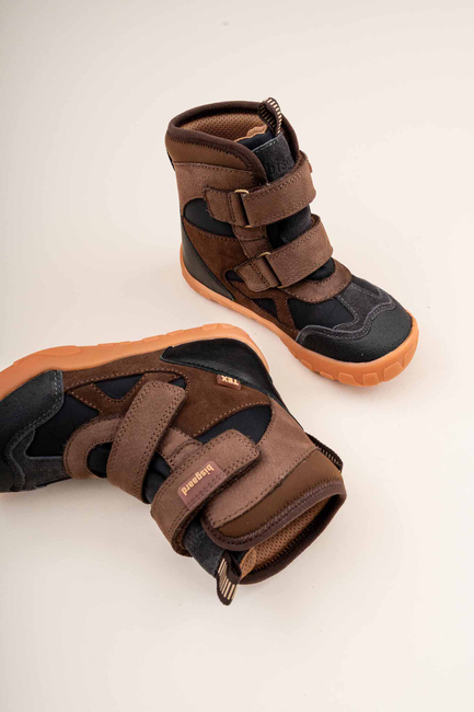 Bisgaard Chad Tex Barefoot Vinterstøvler, Dark Brown 64215-5104-2831_3a.jpg