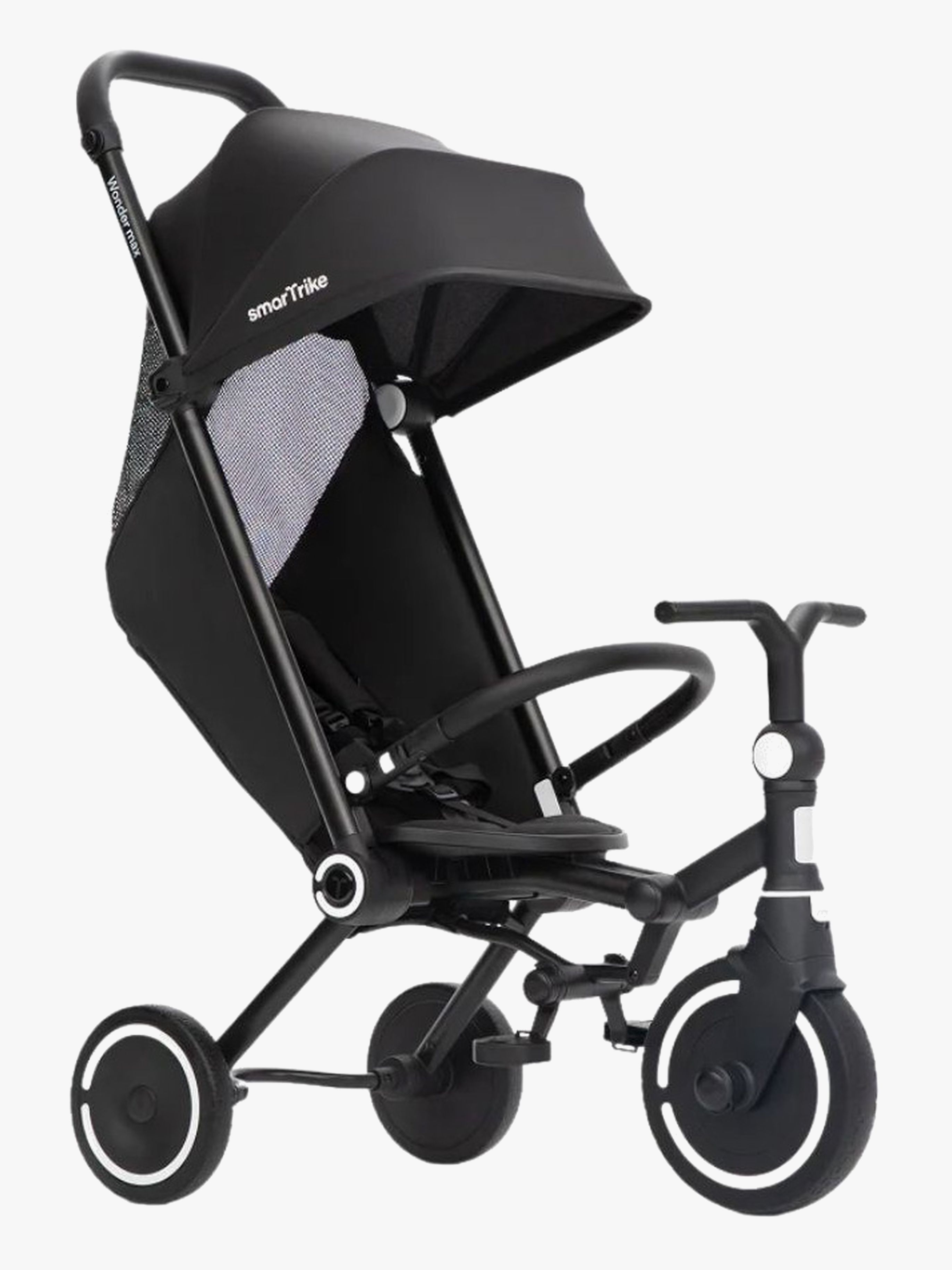 SmarTrike Wonder Max Trehjulet 2-in-1, Jet Black
