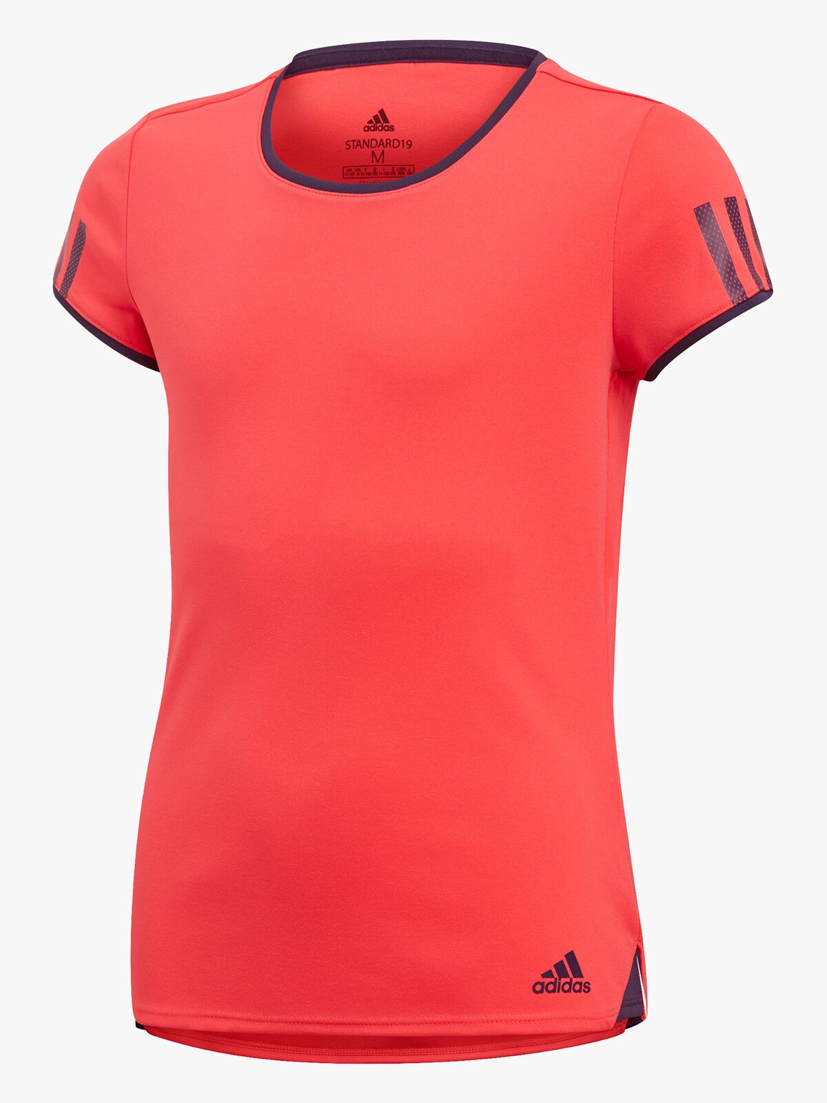 Adidas Girls Club T-shirt Træningstrøje, Coral