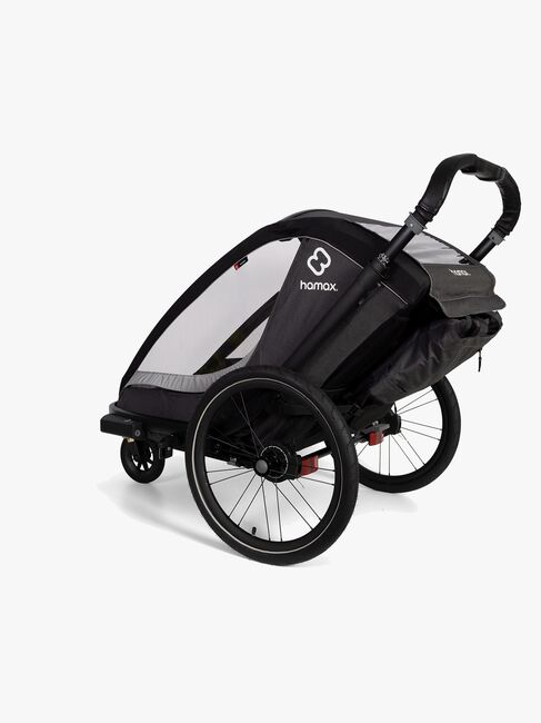 Hamax Cocoon Cykelanhænger, Grey/Black