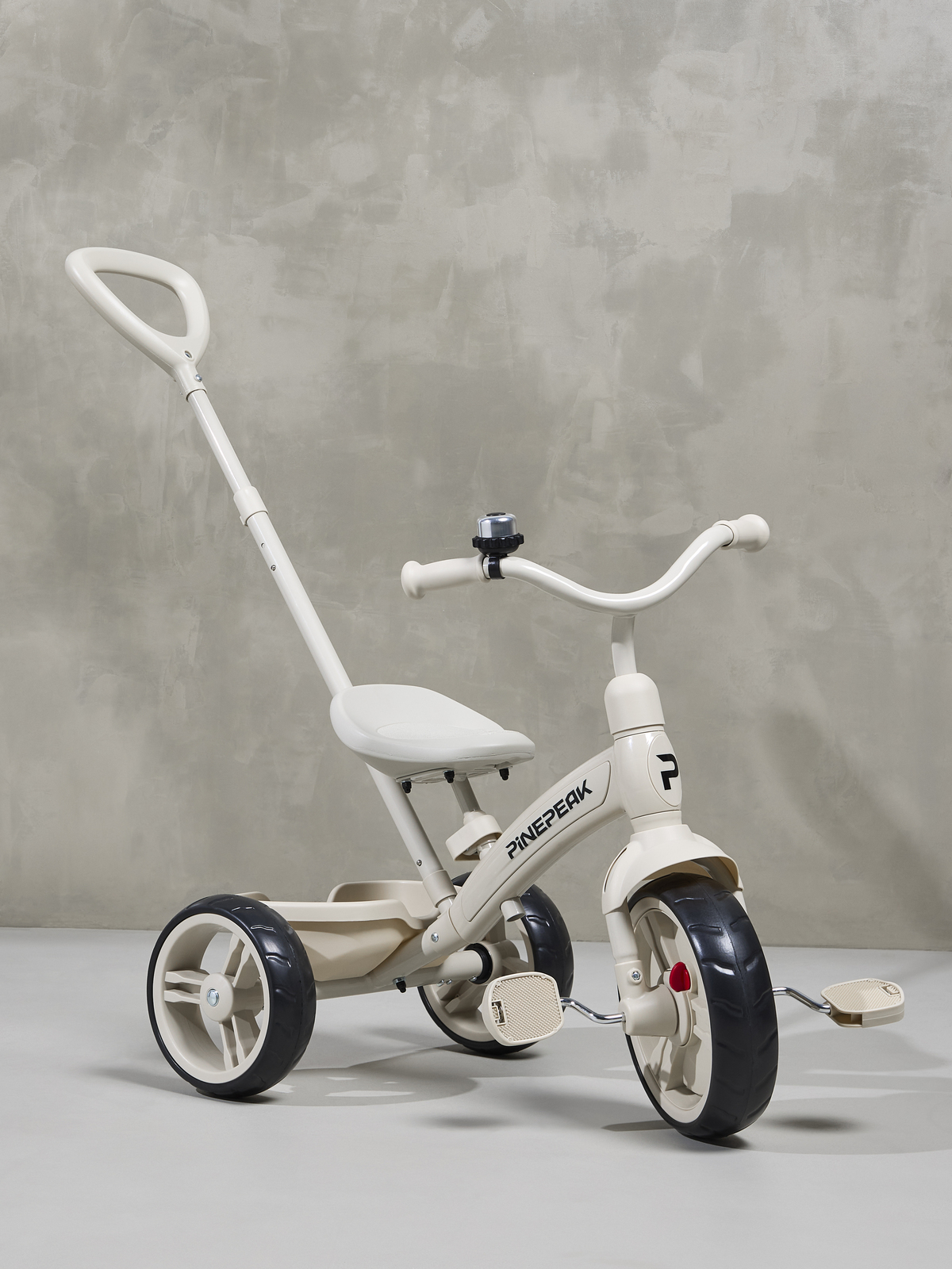 Pinepeak Mono Tri 2-i-1 Trehjulet Cykel, Beige
