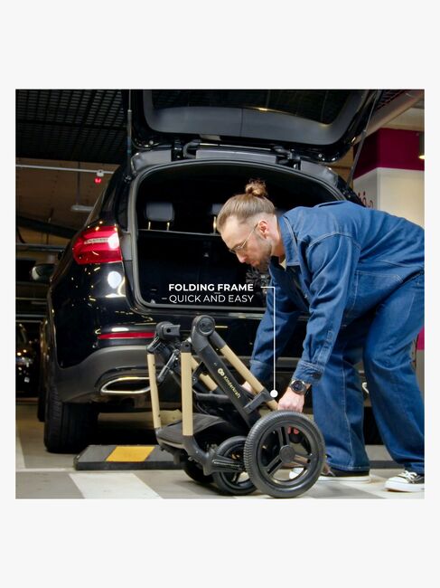 Kinderkraft MOOV 2 XL Air Kombivogn, Pure Black