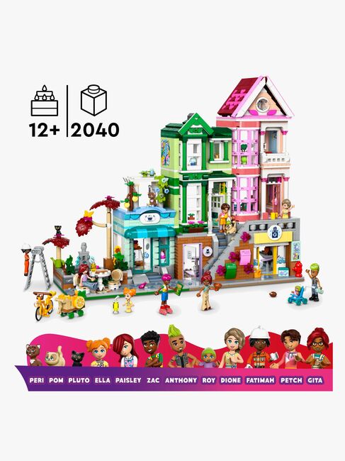 LEGO Friends 42670 Heartlake City lejligheder og butikker