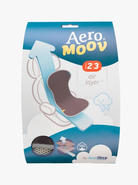 AeroMoov Ventilerende Hynde Til Autostol, Mørkegrå