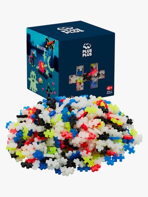Plus-Plus Glow Byggesæt 600 Dele