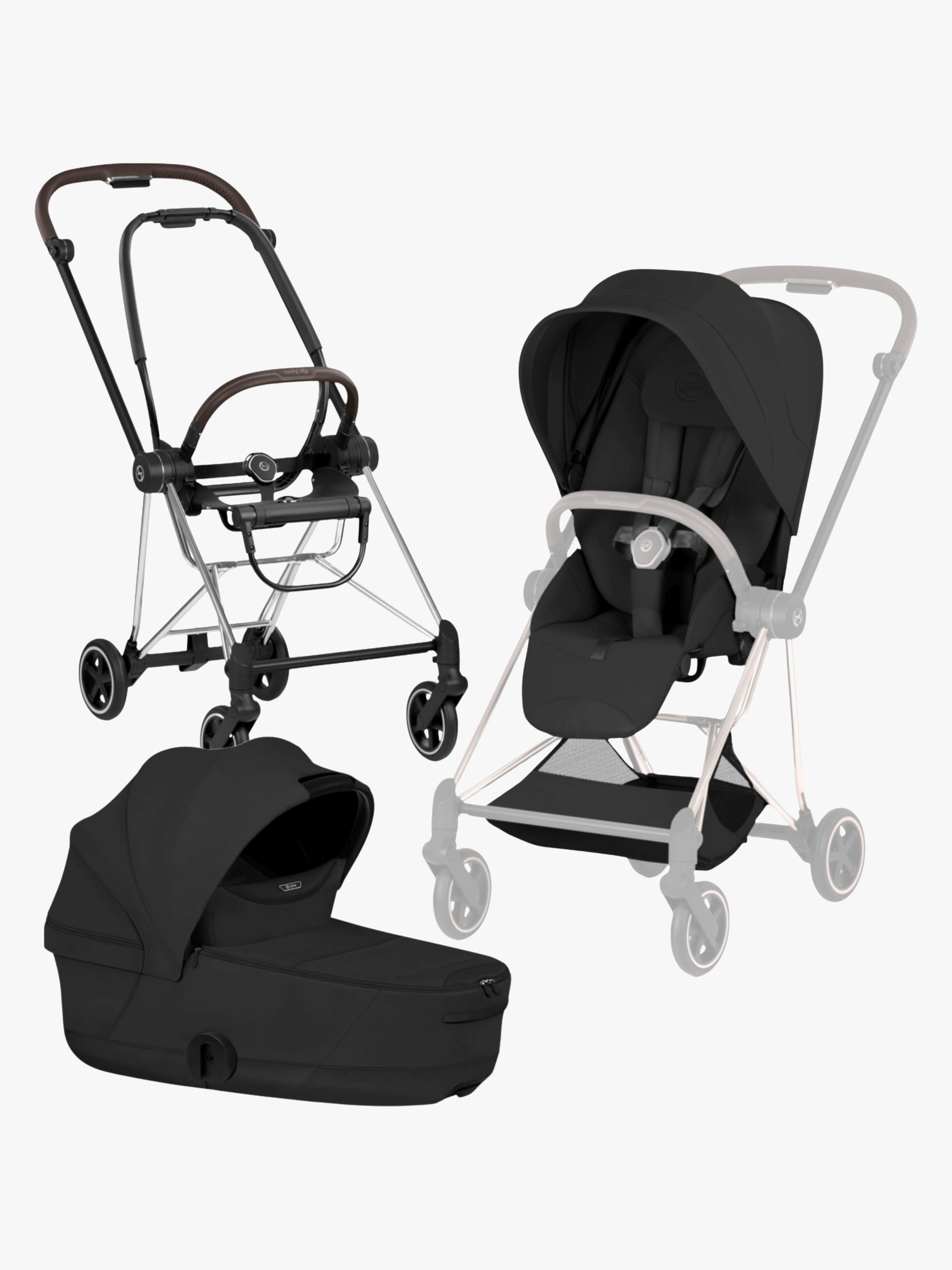 Cybex Mios Style Duovogn, Chrome Brown/Sepia Black