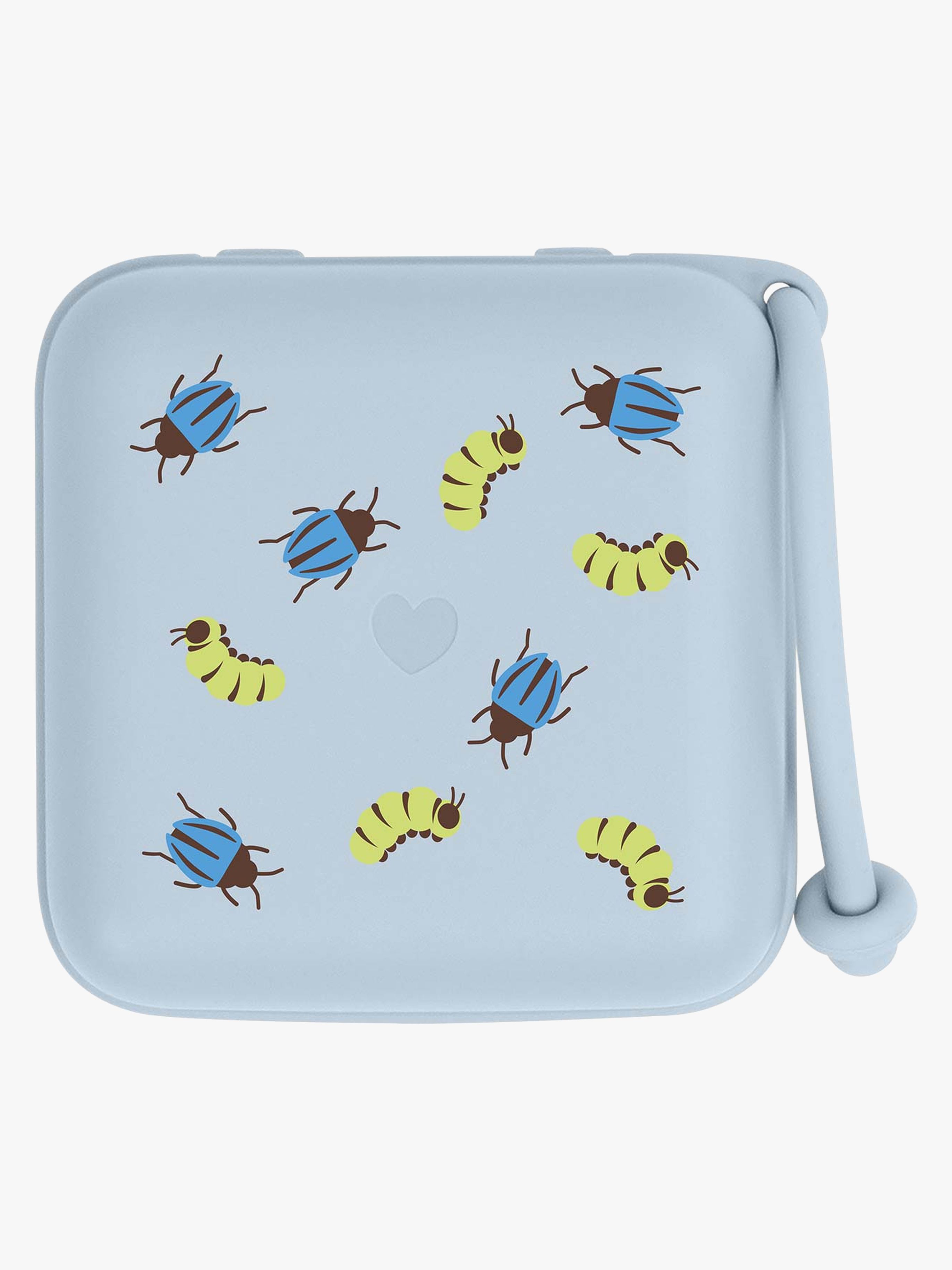 BIBS Studio Sutteboks Caterpillar Beetle, Mix Baby Blue