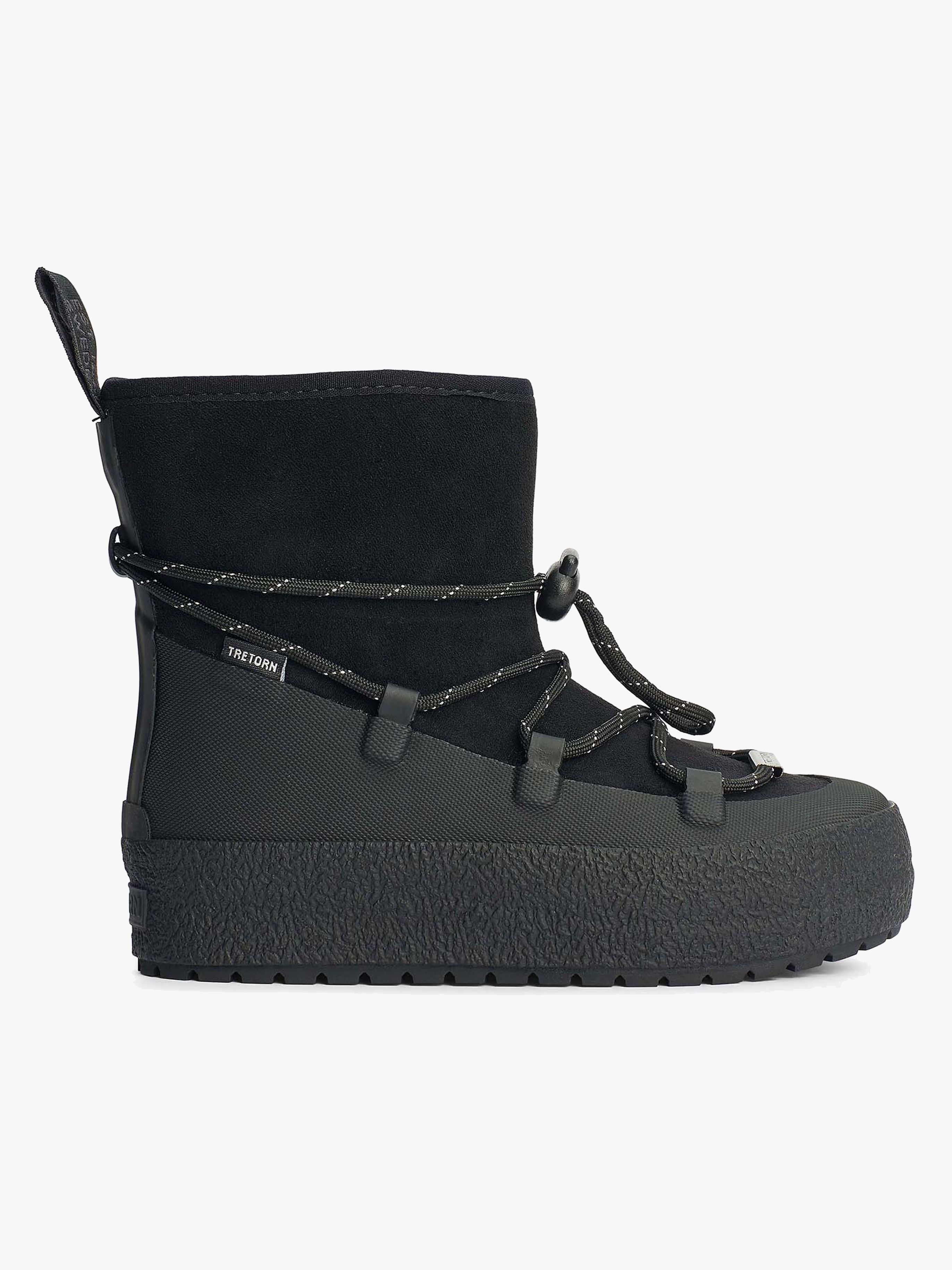 Tretorn Aspa Hybrid Jr Vinterstøvler, Jet Black, 28